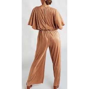 Medium Copper Piper & Scoot Jumpsuit - Only worn once.  Dry cleaned.